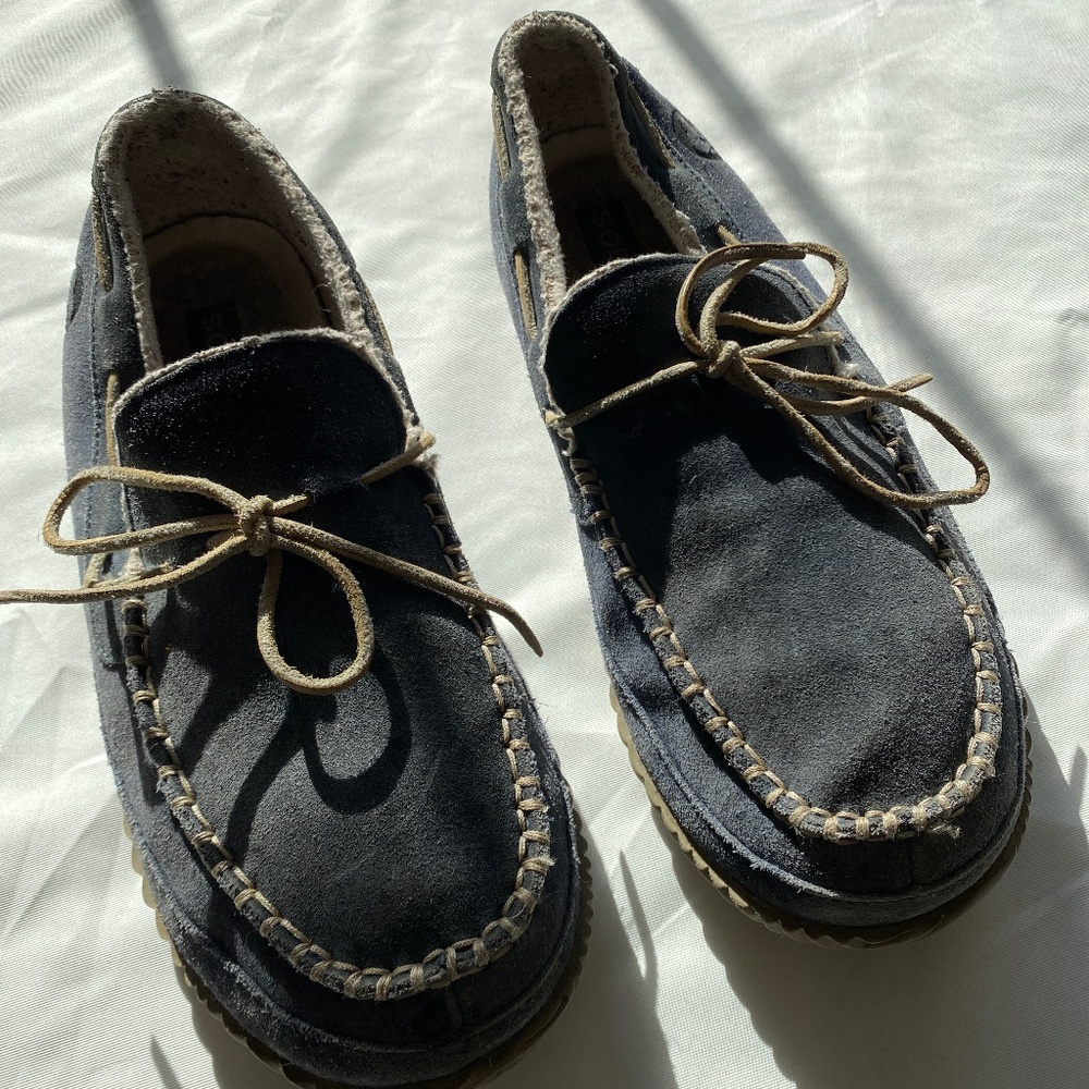 Sorel Dude Moc indoor-outdoor slippers size 10.5